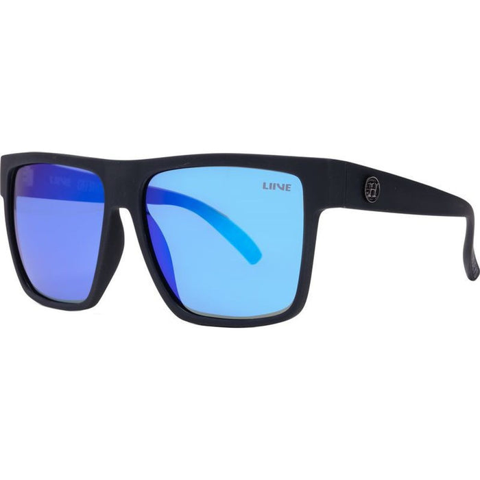 Offshore, Matte Black/Blue Mirror Polarised Lenses