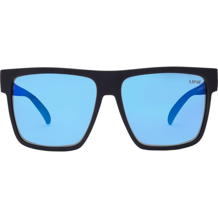 Offshore, Matte Black/Blue Mirror Polarised Lenses