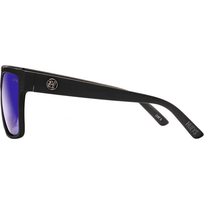 Offshore, Matte Black/Blue Mirror Polarised Lenses
