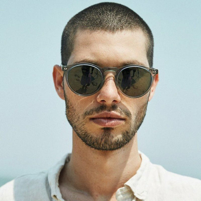 Omar X, Translucent Smoke/Grey Glass Polarised Lenses