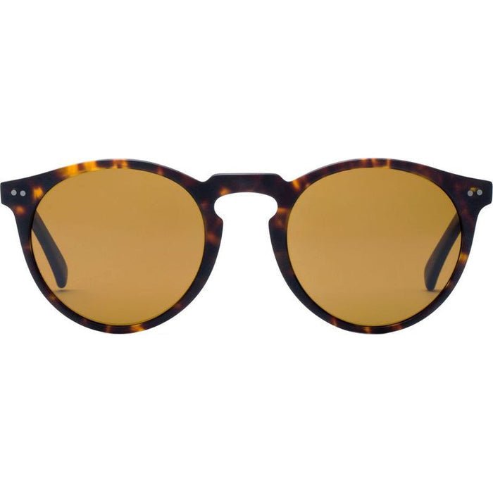 Omar X, Eco Matte Dark Tort/Brown Glass Polarised Lenses
