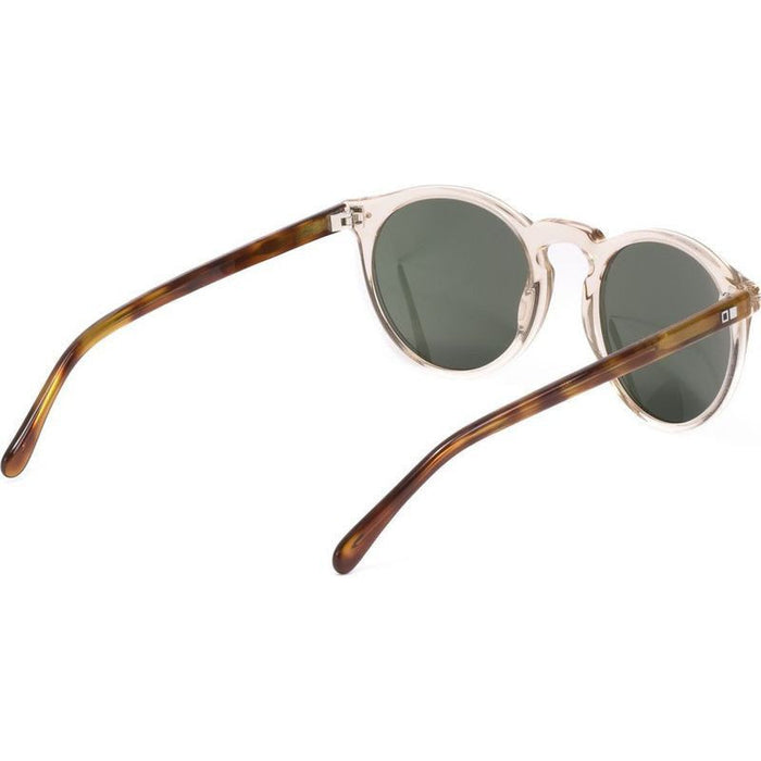 Omar X, Eco Crystal Pebble and Havana Zinnia/Grey Glass Polarised Lenses