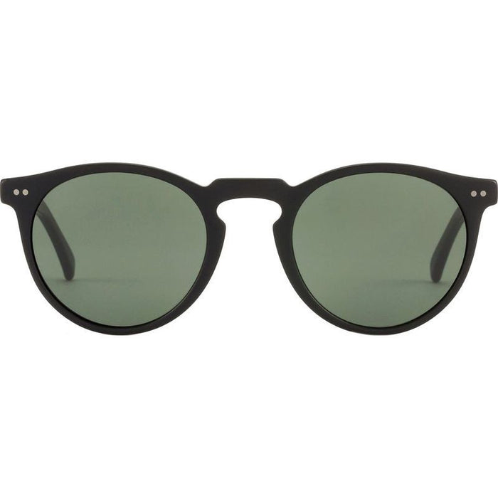 Omar, Eco Matte Black/Grey Glass Polarised Lenses