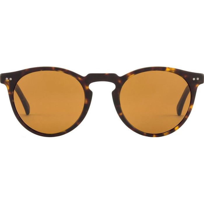 Omar, Eco Matte Dark Tort/Brown Glass Lenses