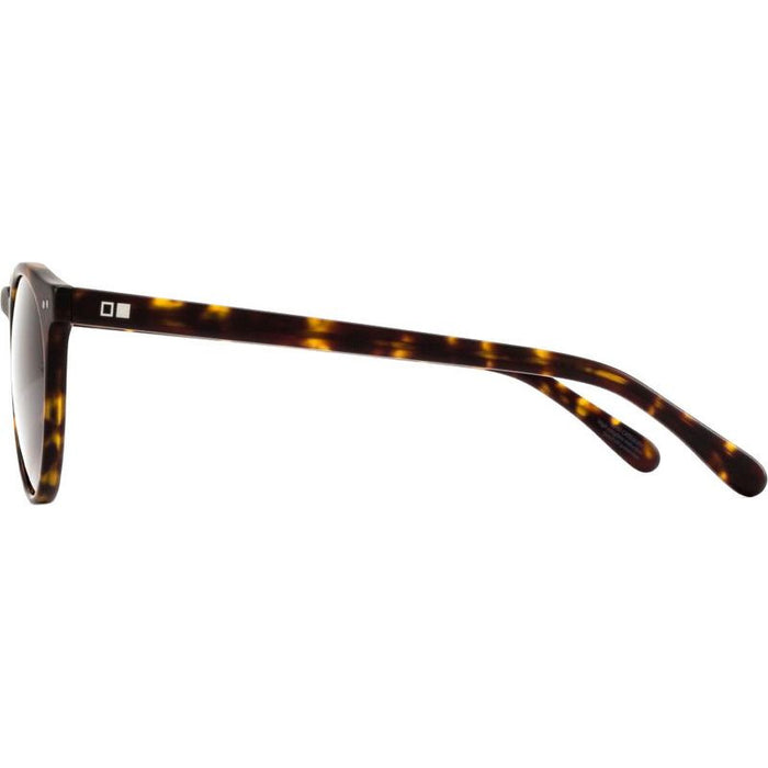 Omar, Eco Matte Dark Tort/Brown Glass Lenses