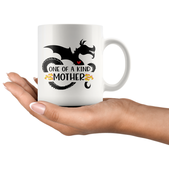 One of a Kind Dragon Mom, 11oz & 15oz Mug Options, Free Shipping