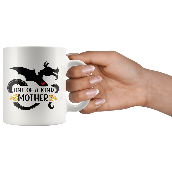 One of a Kind Dragon Mom, 11oz & 15oz Mug Options, Free Shipping