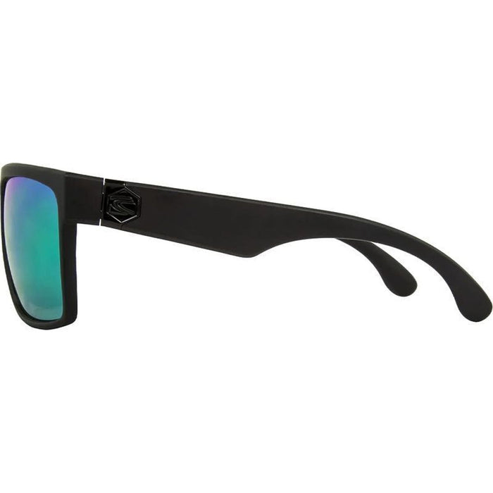 Onyx, Matte Black/Green Mirror Lenses