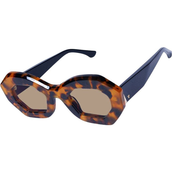 Opera, Honey Tort with Gold Metal/Light Brown Lenses