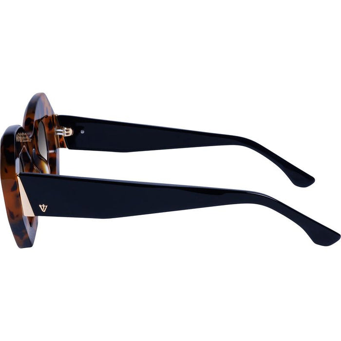 Opera, Honey Tort and Black Temple with Gold Metal/Black Gradient Lenses