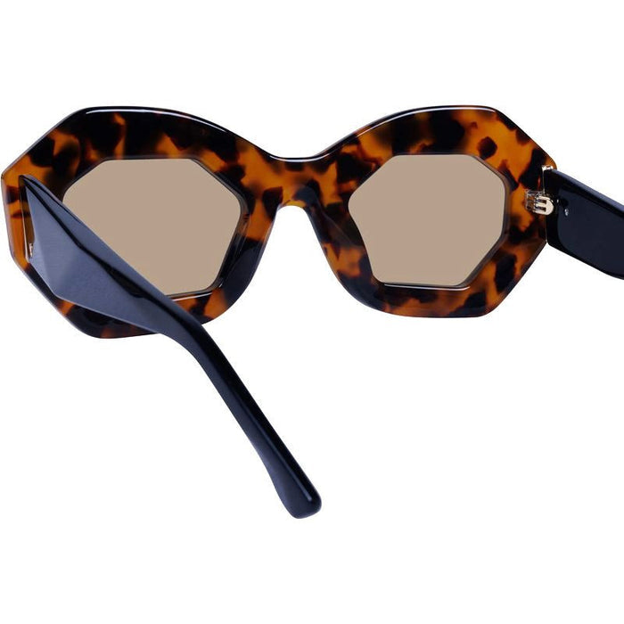 Opera, Honey Tort with Gold Metal/Light Brown Lenses