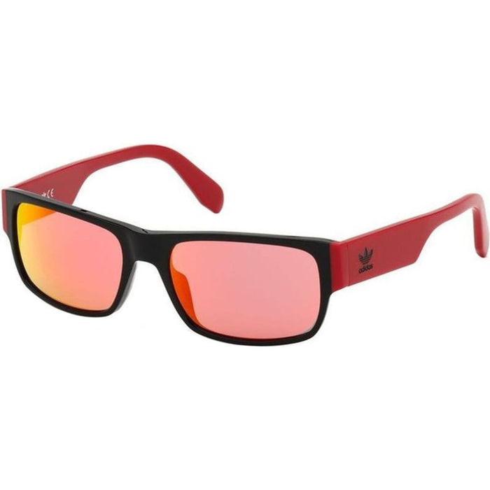 OR0007, Shiny Black/Bordeaux Mirror Lenses