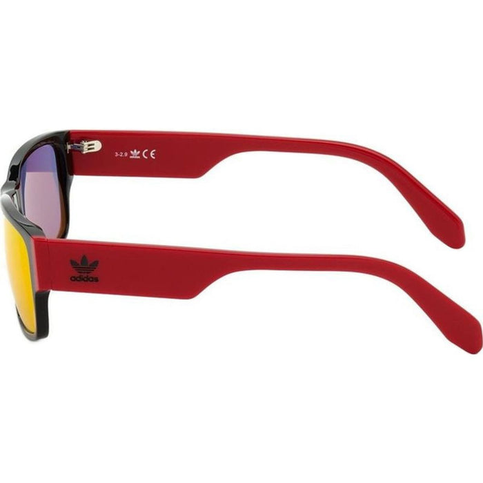OR0007, Shiny Black/Bordeaux Mirror Lenses