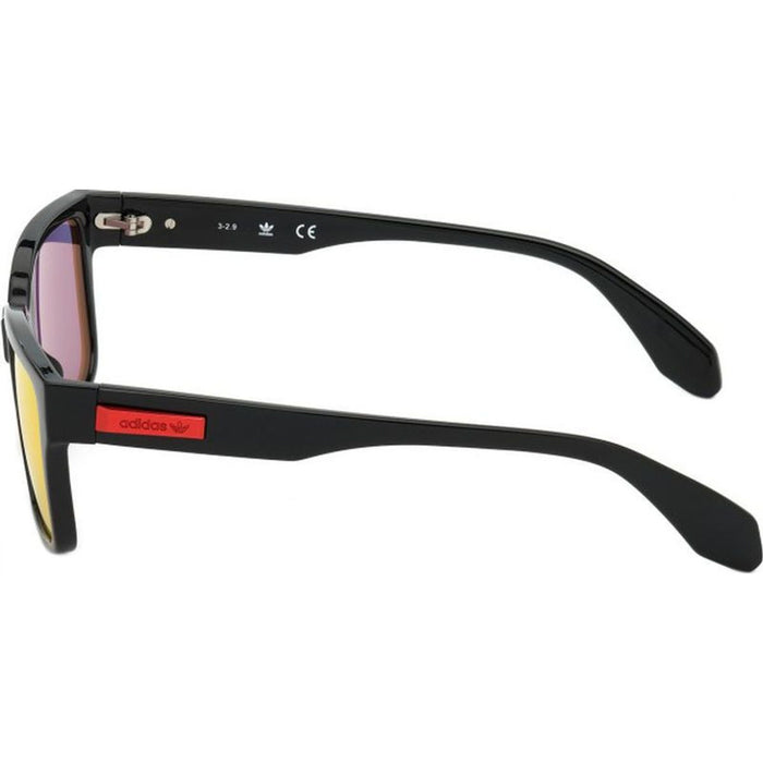 OR0013, Shiny Black/Bordeaux Mirror Lenses