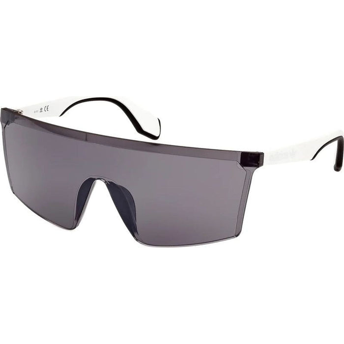 OR0047, Shiny Black and White/Smoke Lenses