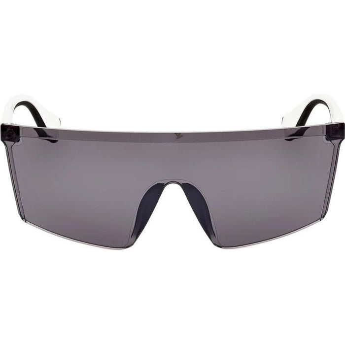 OR0047, Shiny Black and White/Smoke Lenses