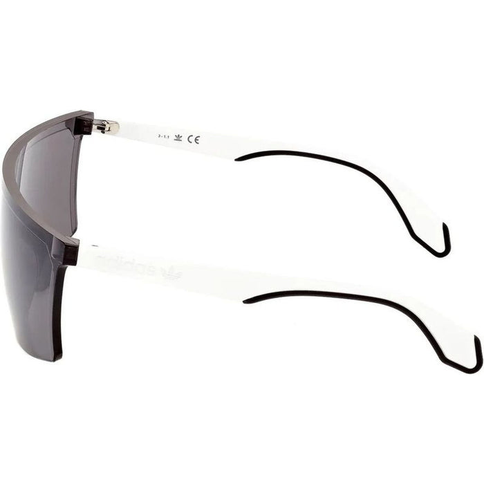 OR0047, Shiny Black and White/Smoke Lenses