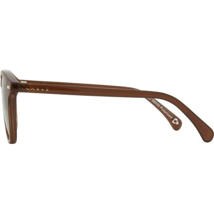 Oslo, Recycled Crystal Tobacco/Brown Polarised Lenses