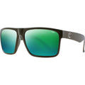 Outback, Matte Black/Green Mirror Polarised Glass Lenses