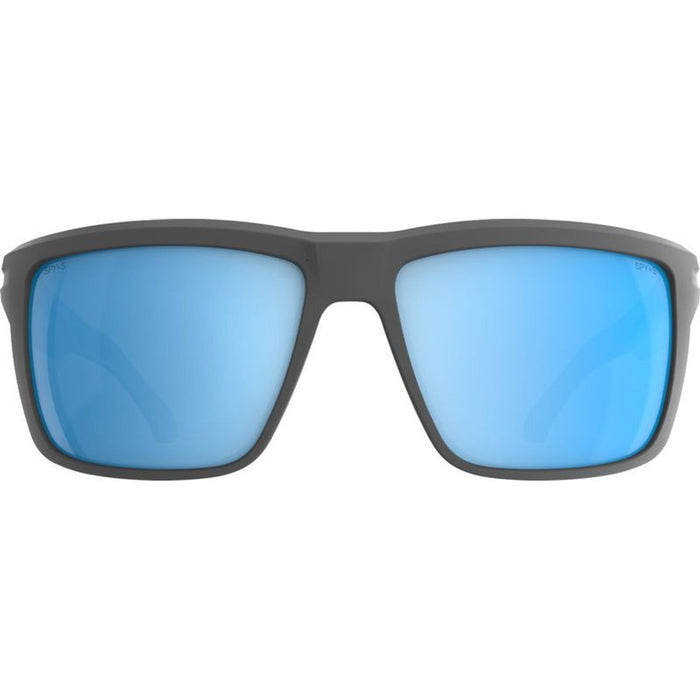 Overhaul XL, Matte Grey/Happy Boost Ice Blue Mirror Polarised Lenses