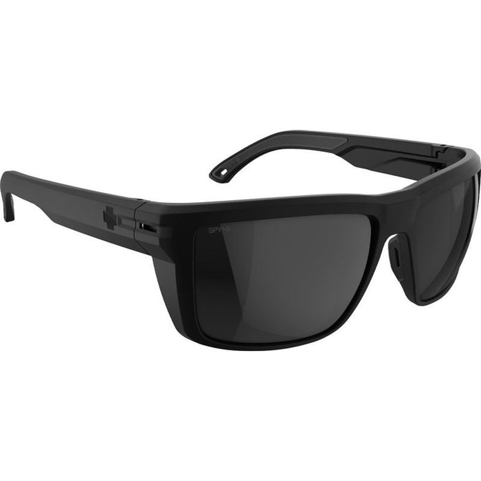 Overhaul, Soft Matte Black/Happy Boost Black Mirror Polarised Lenses