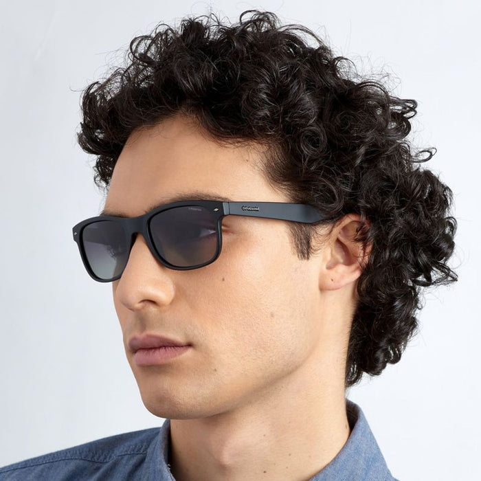 P1015/S, Matte Black/Green Gradient Polarised Lenses
