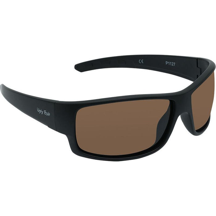 P1127, Matte Black/Brown Polarised Lenses