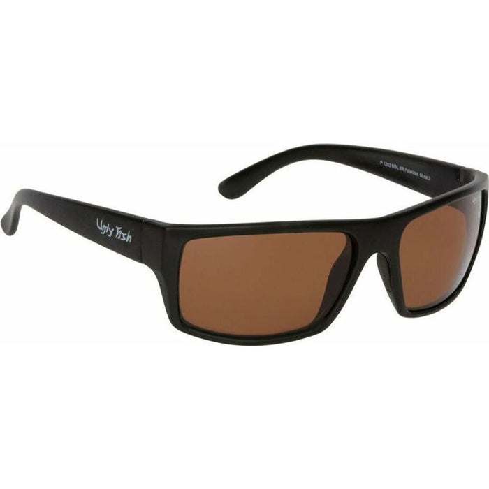 P1202, Matte Black/Brown Polarised Lenses