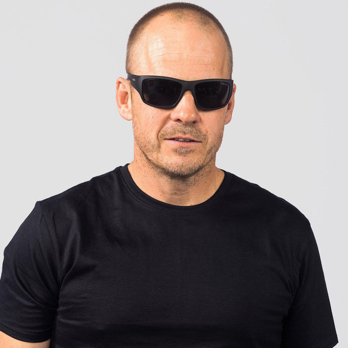 P1996, Matte Black/Smoke Polarised Lenses