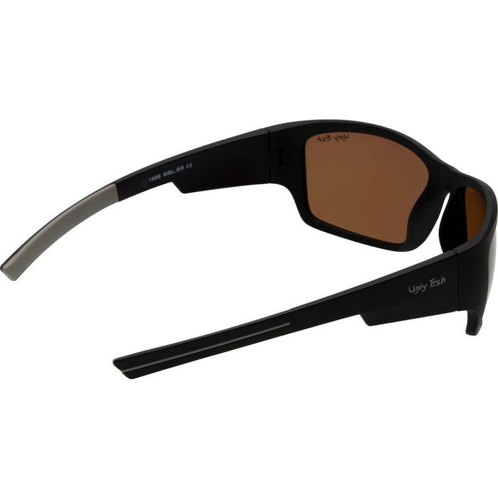 P1996, Matte Black/Brown Polarised Lenses