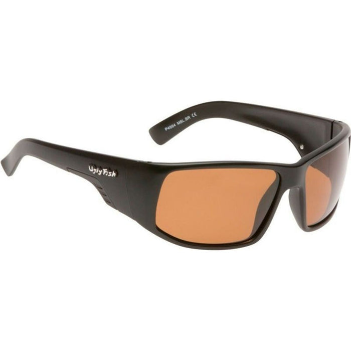 P4664, Matte Black/Brown Polarised Lenses