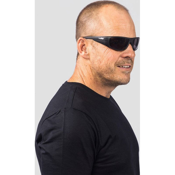 P8084, Matte Black/Smoke Polarised Lenses