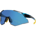 Pace X, Xtal Neon Blue/Blue Mirror Lenses