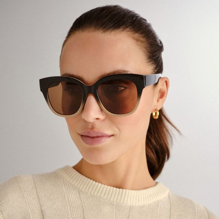 Paisley, Black and Putty/Brown Polarised Lenses