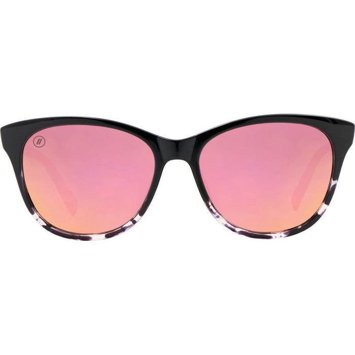 Palmy, Sweet Tonic Black/Pink Mirror Polarised Lenses
