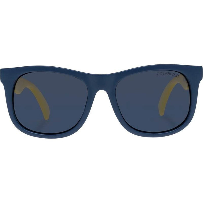 Panda Flexi - Toddler, Matte Navy and Yellow/Smoke Polarised Lenses