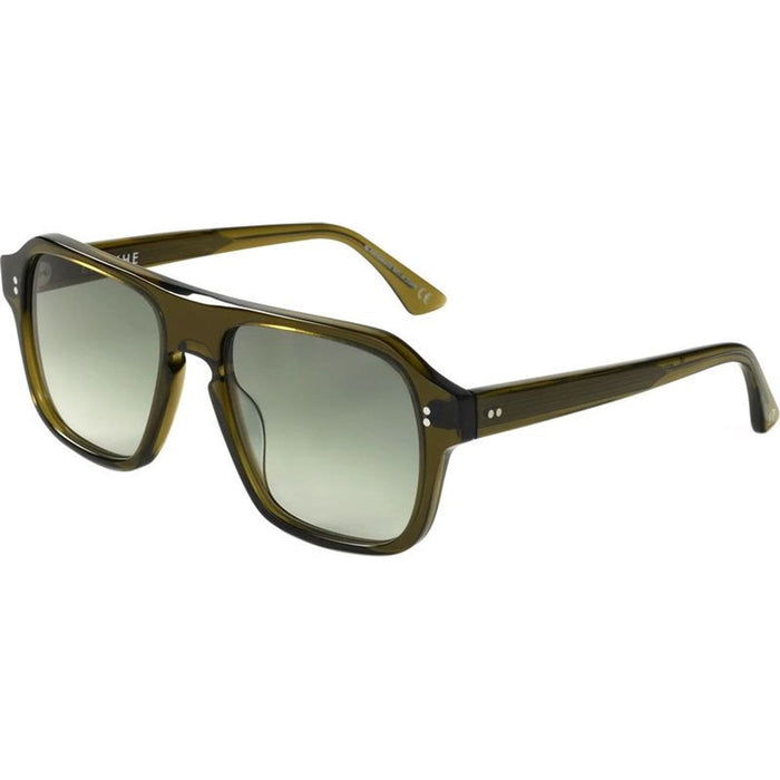 Pano, Polished Army Green/Green Gradient Lenses