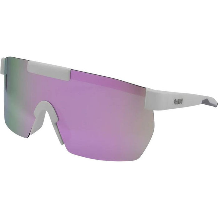 Paradigm, Matte White/Pink Mirror Polarised Lenses