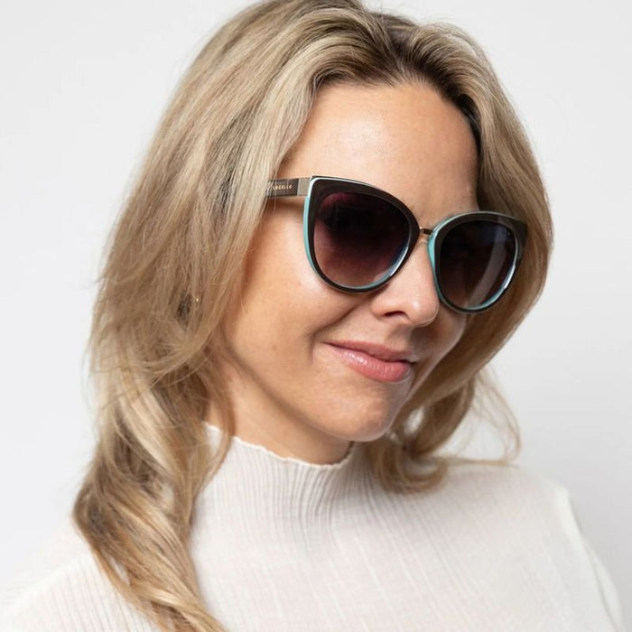 Paris, Brown Blue and Silver/Smoke Polarised Lenses