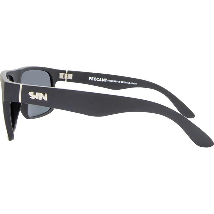 Peccant, Black Rubber/Grey Polarised Lenses