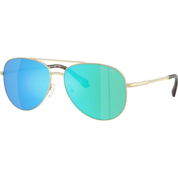Perledo MK1172, Light Gold/Blue Green Mirror Polarised Lenses