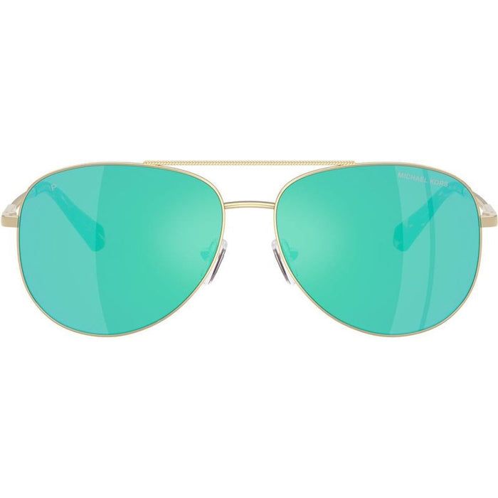 Perledo MK1172, Light Gold/Blue Green Mirror Polarised Lenses