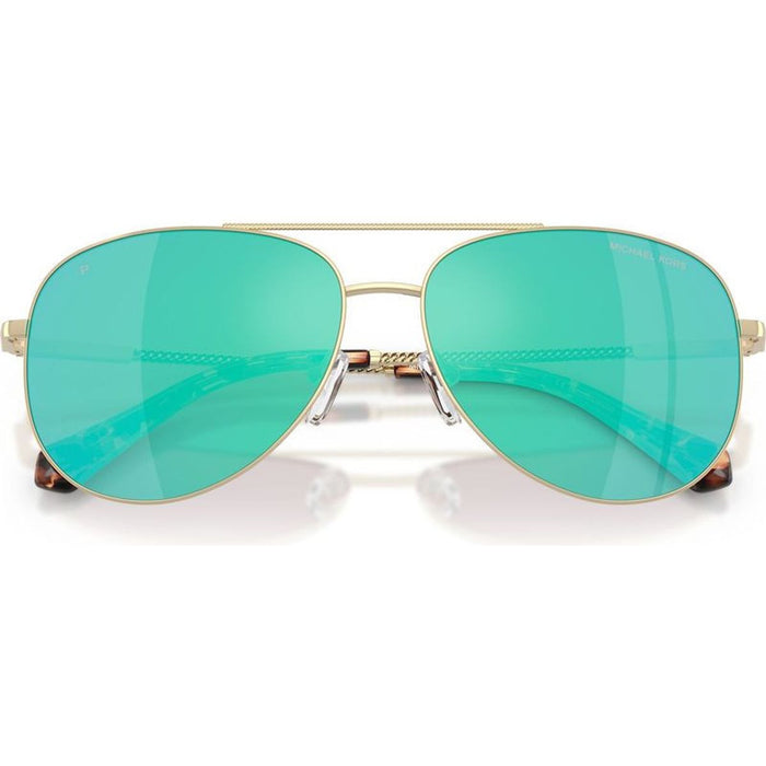 Perledo MK1172, Light Gold/Blue Green Mirror Polarised Lenses