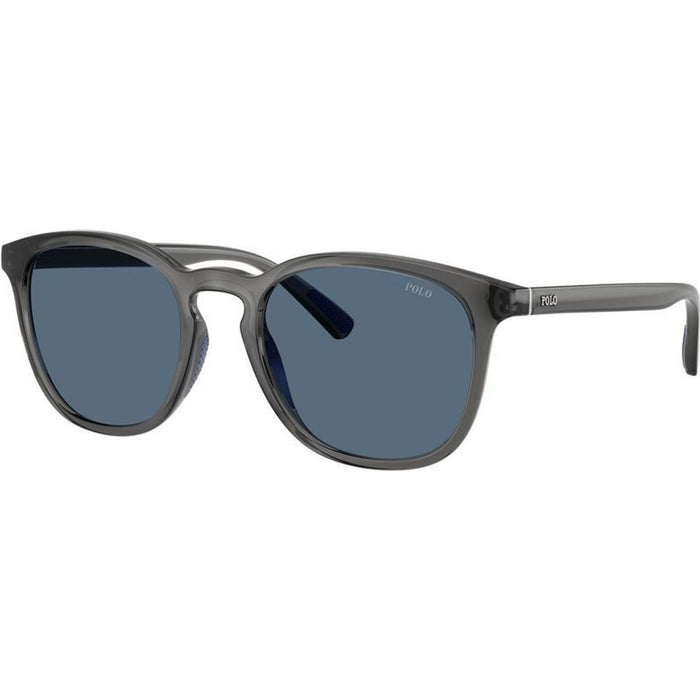 PH4222U, Shiny Transparent Grey/Dark Blue Lenses