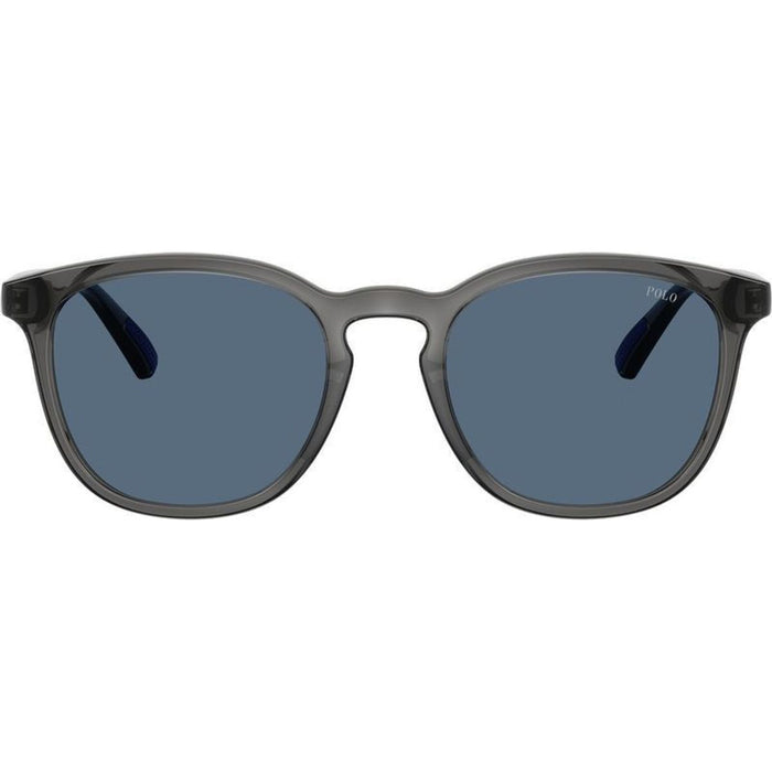 PH4222U, Shiny Transparent Grey/Dark Blue Lenses