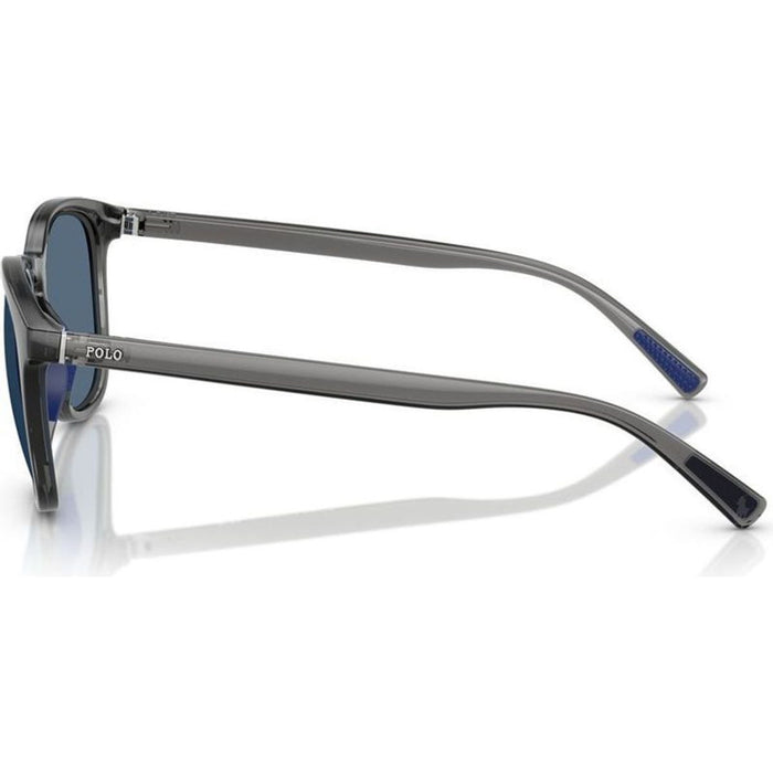 PH4222U, Shiny Transparent Grey/Dark Blue Lenses