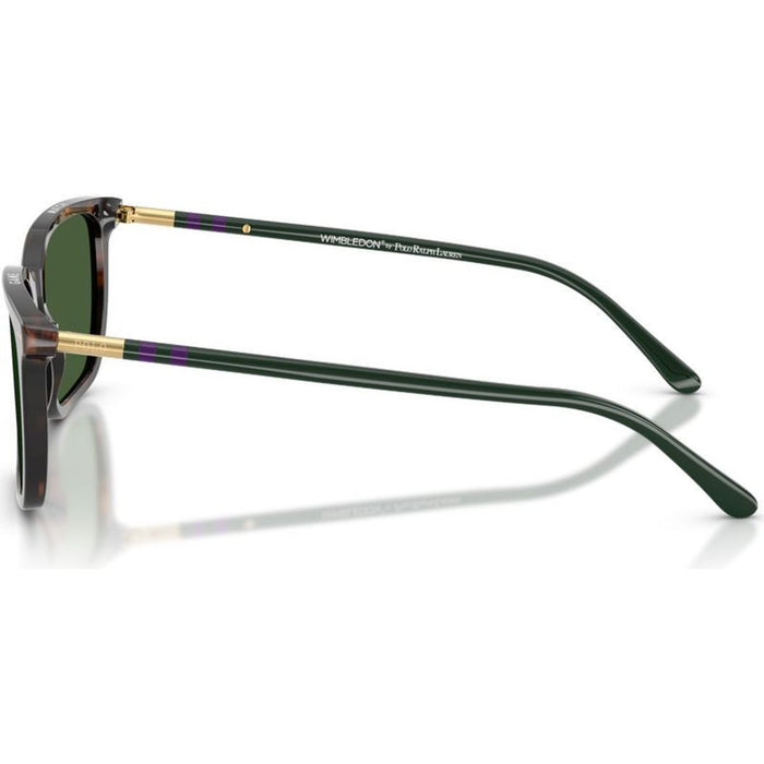 PH4226, Shiny Dark Havana/Green Lenses