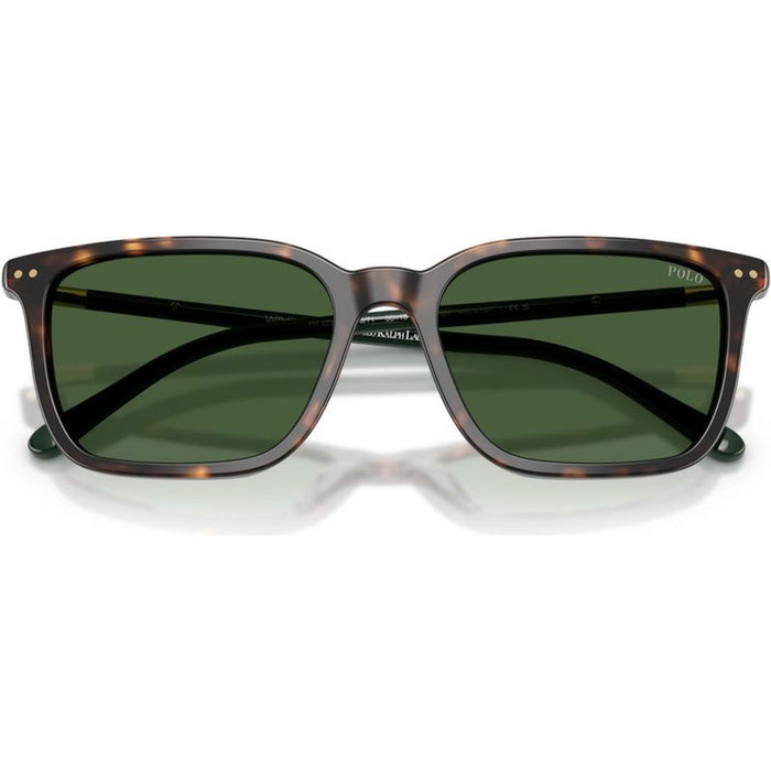 PH4226, Shiny Dark Havana/Green Lenses