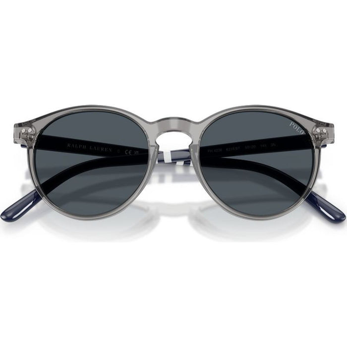 PH4236, Shiny Transparent Grey/Dark Grey Lenses