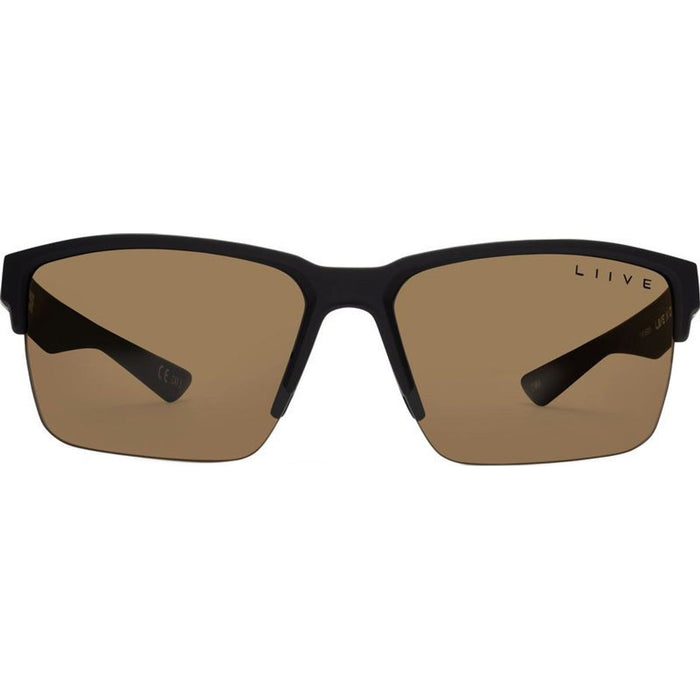 Phase X, Matte Black/Brown Lenses